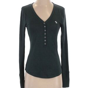 Abercrombie & Fitch Forest Green cardigan